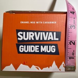 Gift Republic Survival Guide Enamel Mug - Thumbnail 2